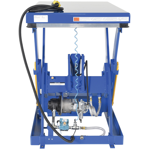 Table &eacute;l&eacute;vatrice &agrave; ciseaux hydraulique, Acier, 60" lo x 30" la, Cap. 3000 lb NTL Industrial