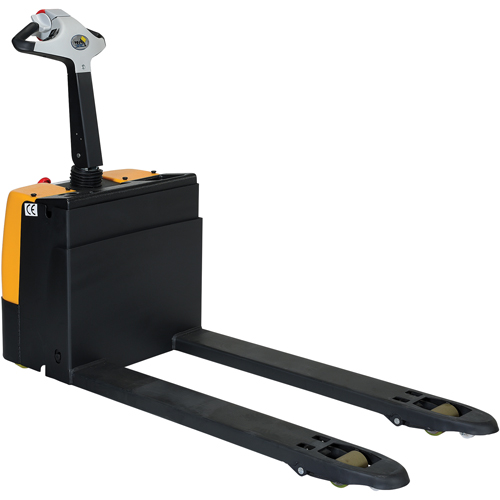 Fully Powered Electric Pallet Truck, 3300 lbs. Cap., 48" L x 28.25" W NTL Industrial