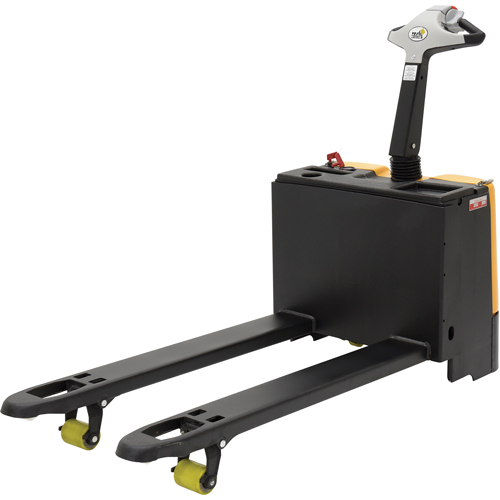 Fully Powered Electric Pallet Truck With  Scale, 3300 lbs. Cap., 48" L x 28.25" W NTL Industrial