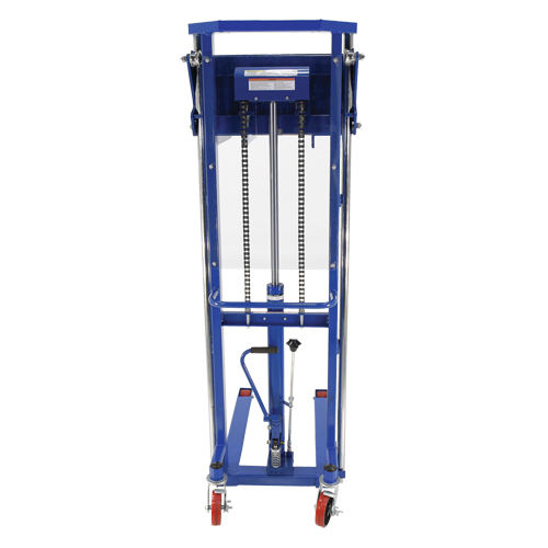 Gerbeur Hefti-Lift, M&eacute;canisme Pompe au pied, Capacit&eacute; de 1500 lb, Levage max de 63" NTL Industrial