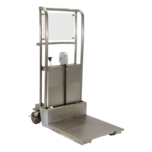 Gerbeur Hefti-Lift, M&eacute;canisme Pompe au pied, Capacit&eacute; de 450 lb, Levage max de 45-5/8" NTL Industrial