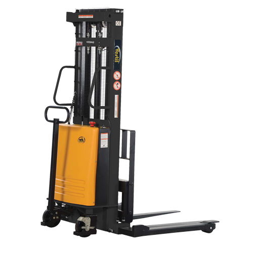Gerbeur pour chariot &eacute;l&eacute;vateur, Fonctionnement &eacute;lectrique, Capacit&eacute; 2000 lb, Lev&eacute;e max 118" NTL Industrial
