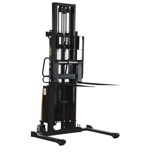 Gerbeur pour chariot &eacute;l&eacute;vateur, Fonctionnement &eacute;lectrique, Capacit&eacute; 2000 lb, Lev&eacute;e max 118" NTL Industrial