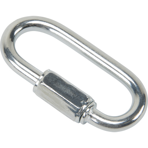 Zinc Plated Quick Link, 660 lbs (0.33 tons), 3/16" NTL Industrial