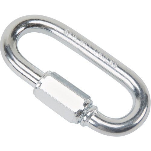 Zinc Plated Quick Link, 1760 lbs (0.88 tons), 5/16" NTL Industrial