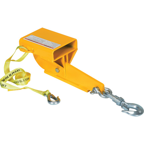 Crochet de levage avec tendeur automatique, Ouverture des fourches 5-1/2" x 1-1/2" NTL Industrial