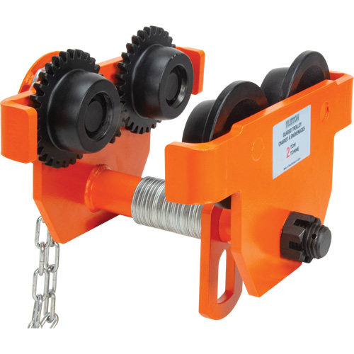 Chariot r&eacute;glable avec plaques de s&eacute;curit&eacute;, 1000 lb (0,5 tonne) Capacit&eacute;, 2-5/16" - 4-14/16" NTL Industrial