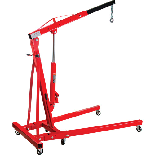 Folding Shop Crane, 4000 lbs. (2 tons) Capacity NTL Industrial