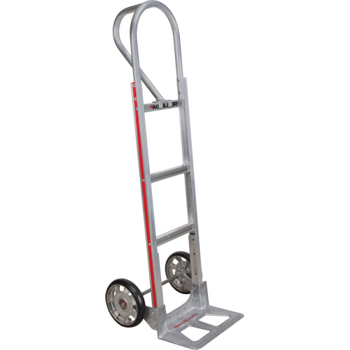 Knocked Down Hand Truck, P-Handle Handle, Aluminum, 52" Height, 500 lbs. Capacity NTL Industrial
