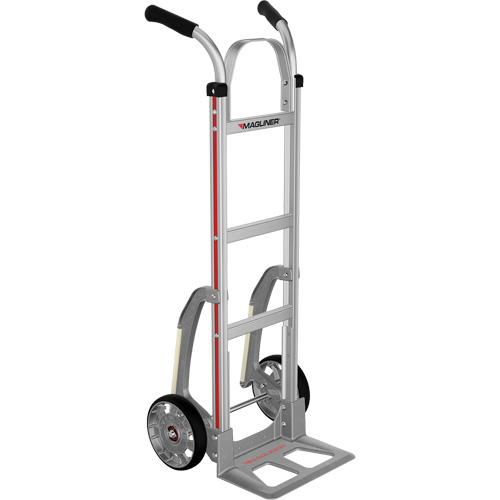 Knocked Down Hand Truck, Dual Handle, Aluminum, 48" Height, 500 lbs. Capacity NTL Industrial