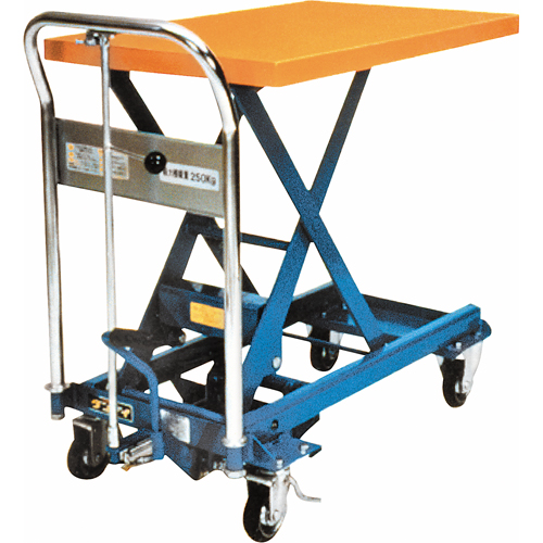 Dandy Lift Scissor Lift Table, 31-1/2" L x 19-7/10" W, Steel, 550 lbs. Capacity NTL Industrial