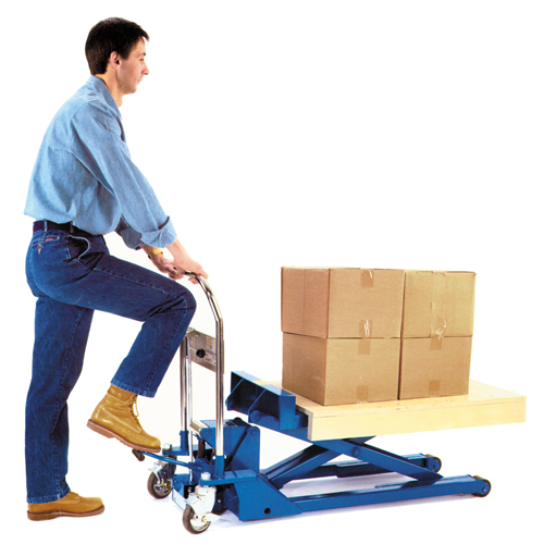 Table &eacute;l&eacute;vatrice surbaiss&eacute;e &agrave; ciseaux Dandy Lift, 37-1/10" lo x 19-7/10" la, Acier, Capacit&eacute; 1100 lb NTL Industrial