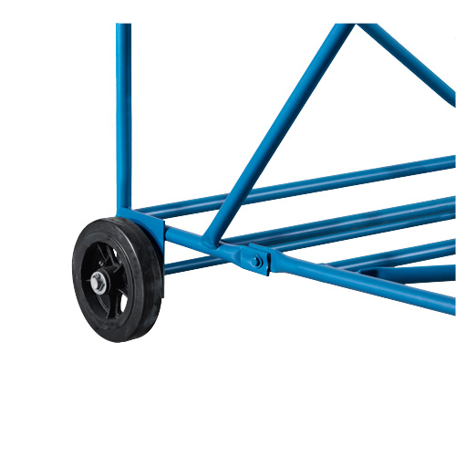 CSA-Certified Rolling Step Ladder with Locking Step, 8 Steps, 30" Step Width, 72" Platform Height, Steel NTL Industrial