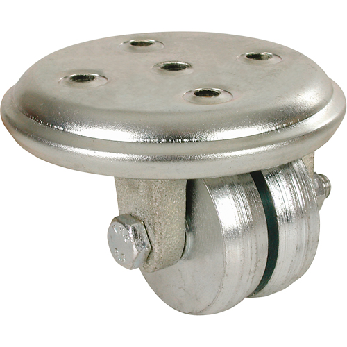 Low Level Casters, Swivel, 2" (51 mm), Steel, 350 lbs. (158.8 kg.) NTL Industrial