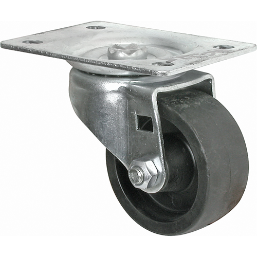 Roulette &agrave; usage l&eacute;ger, Pivotant, 2-1/2" (63,5 mm), Polyol&eacute;fine, 200 lb (91 kg) NTL Industrial