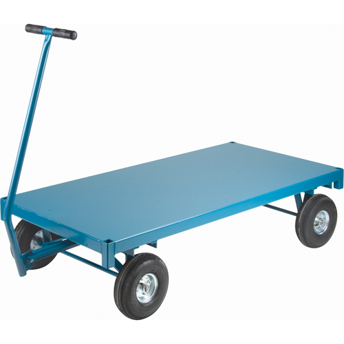 Platform Trucks - Ergonomic Platform Wagon Trucks, 30" W x 60" L, 1000 lbs. Capacity NTL Industrial