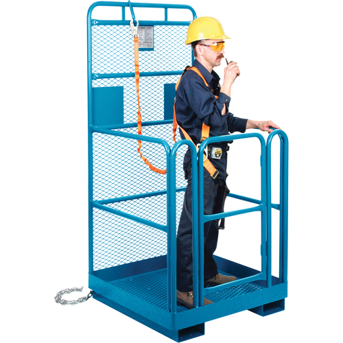 High Work Maintenance Platform, 36" W x 36" D x 72" H, 1000 lbs. Capacity, Steel NTL Industrial