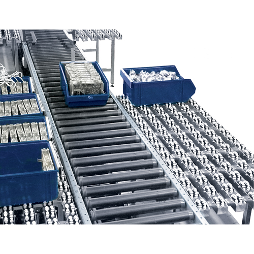 Rails de convoyeurs multidirectionnels Roll-Flex NTL Industrial