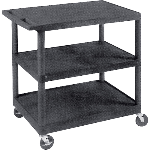 Chariot utilitaire, 3 tiers, 18" x 34" x 24", Capacit&eacute; 400 lb NTL Industrial
