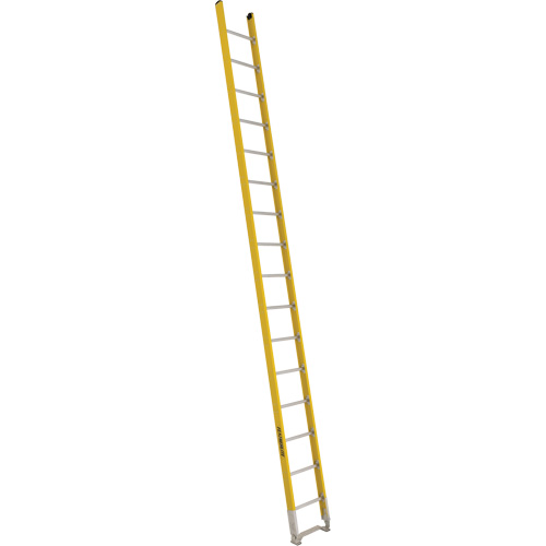 &eacute;chelle simple &agrave; une section - S&eacute;rie 6100, 16', Fibre de verre, 375 lb, CSA calibre 1AA NTL Industrial
