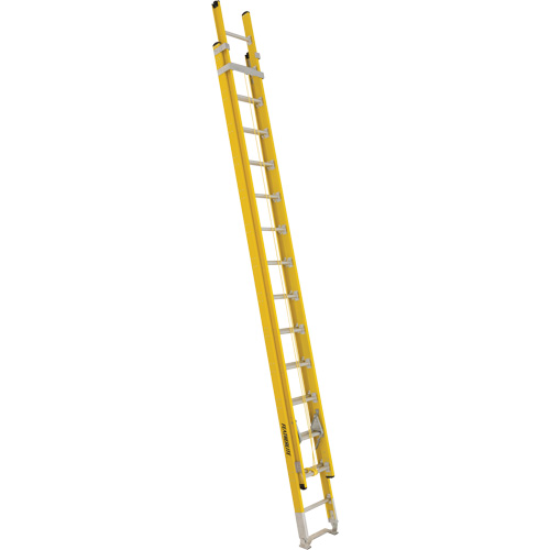 &eacute;chelles &agrave; coulisse industrielles robustes (s&eacute;rie 6200), Cap 375 lb, 25' h, Calibre 1AA NTL Industrial