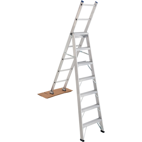 2700 Series Industrial Duty Multi-Way Ladders, 7', Aluminum, 250 lbs. Cap., ANSI 1, CSA 1 NTL Industrial