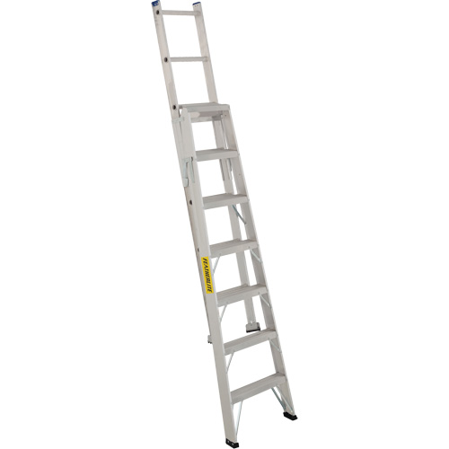 2700 Series Industrial Duty Multi-Way Ladders, 7', Aluminum, 250 lbs. Cap., ANSI 1, CSA 1 NTL Industrial