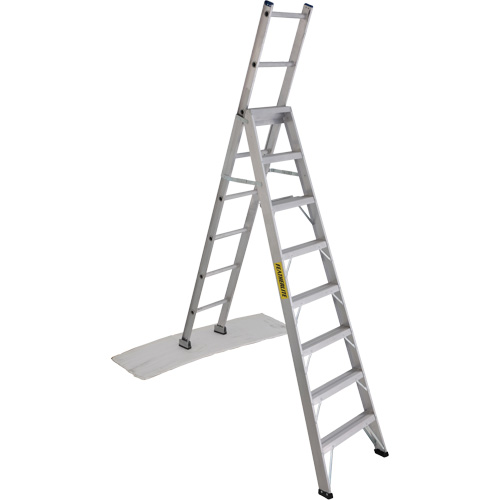 Escabeaux industriels Multi-Way de s&eacute;rie 2700, 8', Aluminium, Capacit&eacute; de 250 lb, ANSI 1, CSA 1 NTL Industrial
