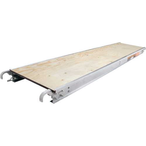 Work Platforms - Plywood Deck, Wood, 7' L x 19" W NTL Industrial