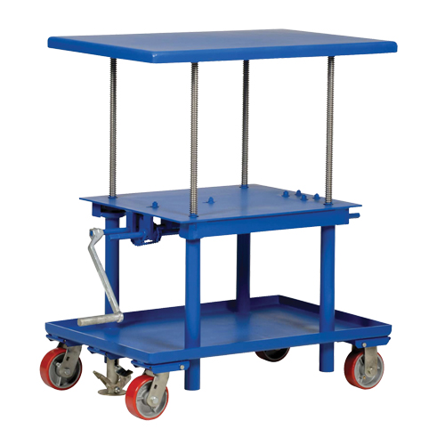 Hydraulic Lift Table, 24" L x 36" W, Steel, 2000 lbs. Capacity NTL Industrial