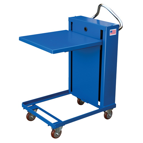 Plateformes auto-&eacute;l&eacute;vatrices, 20" lo x 20" la, Acier, Capacit&eacute; 460 lb NTL Industrial