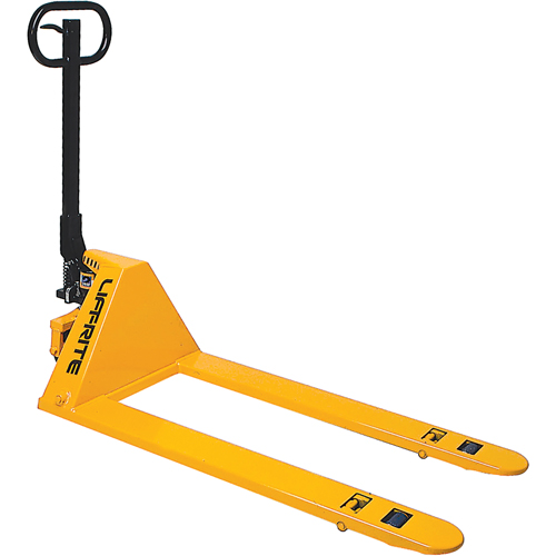 Ultra Low Profile Hydraulic Pallet Trucks, 48" L x 27" W, 5000 lbs. Cap. NTL Industrial