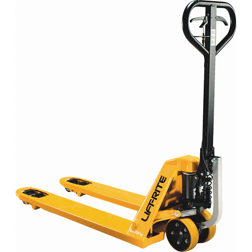 Power-Start Technology Pallet Trucks, Steel, 48" L x 27" W, 5000 lbs. Capacity NTL Industrial