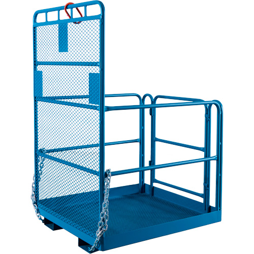 High Work Maintenance Platform, 48" W x 48" D x 72" H, 1000 lbs. Capacity, Steel NTL Industrial