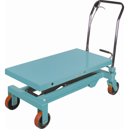 Heavy-Duty Hydraulic Scissor Lift Table, 39-3/8" L x 20-1/8" W, Steel, 1650 lbs. Capacity NTL Industrial