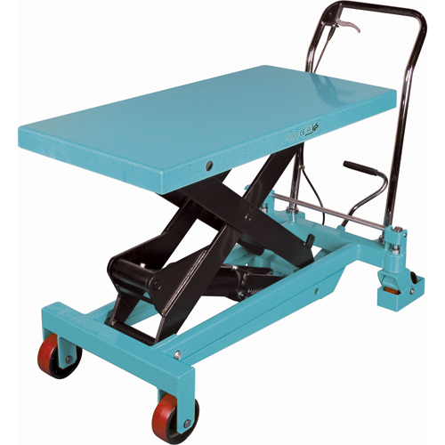 Heavy-Duty Hydraulic Scissor Lift Table, 40" L x 20-1/8" W, Steel, 2200 lbs. Capacity NTL Industrial