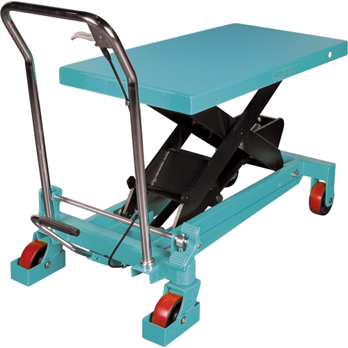 Heavy-Duty Hydraulic Scissor Lift Table, 40" L x 20-1/8" W, Steel, 2200 lbs. Capacity NTL Industrial