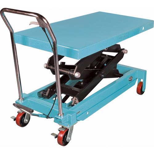 Table &eacute;l&eacute;vatrice robuste &agrave; ciseaux hydraulique, 48" lo x 24" la, Acier, Capacit&eacute; 1545 lb NTL Industrial