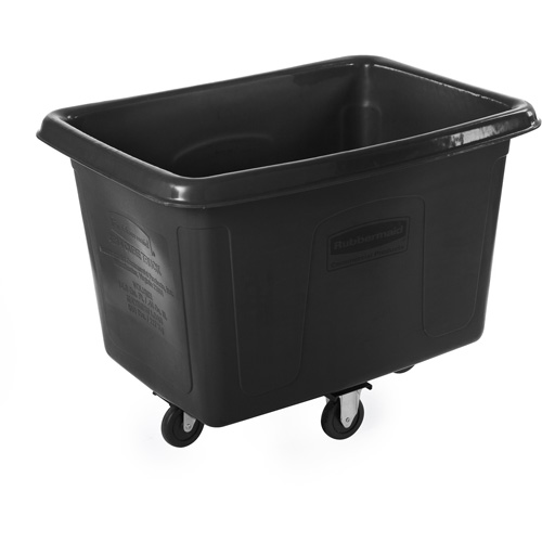 Bulk Cube Truck, Polyethylene, 44-1/16" L x 31" W x 32-1/2" H, 14 cu.ft. Volume, 500 lbs. Capacity NTL Industrial