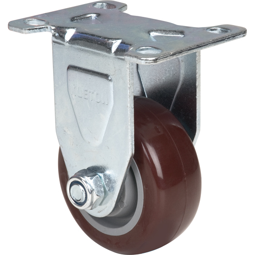 Roulette, Fixe, 3" (76 mm), Polyur&eacute;thane, 230 lb (104 kg) NTL Industrial