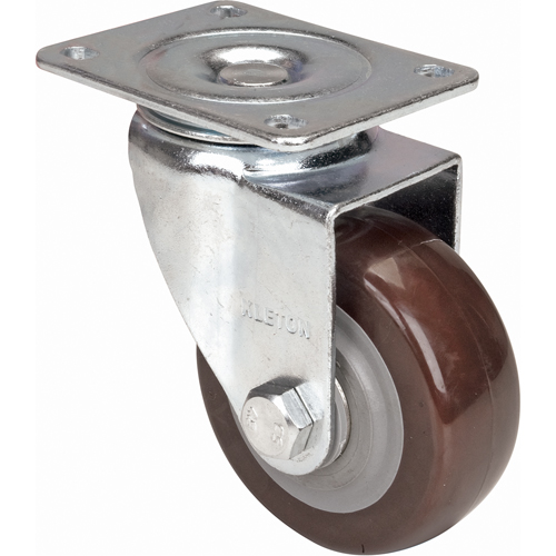 Roulette, Pivotant, 4" (101,6 mm), Polyur&eacute;thane, 440 lb (199,58 kg) NTL Industrial