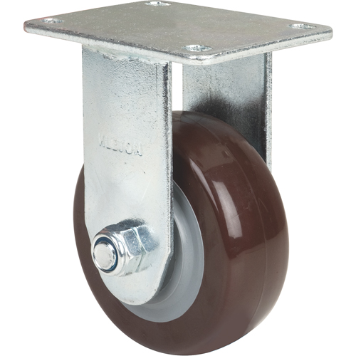 Roulette, Fixe, 4" (101,6 mm), Polyur&eacute;thane, 440 lb (199,58 kg) NTL Industrial