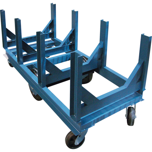 Chariot &agrave; berceaux, 60" lo x 28" la x 29" h, Capacit&eacute; de 5000 lb, Roue Ph&eacute;nolique NTL Industrial