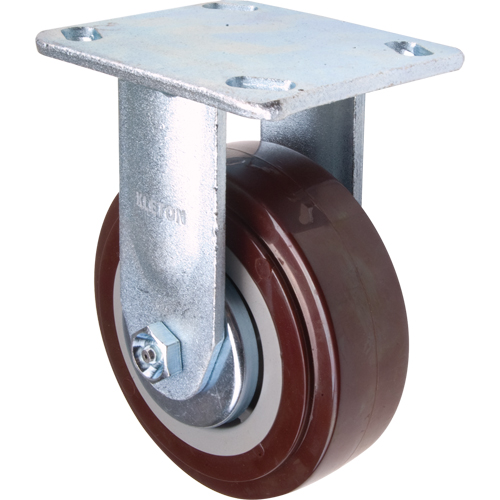 Roulette, Fixe, 5" (127 mm), Polyur&eacute;thane, 650 lb (294 kg) NTL Industrial