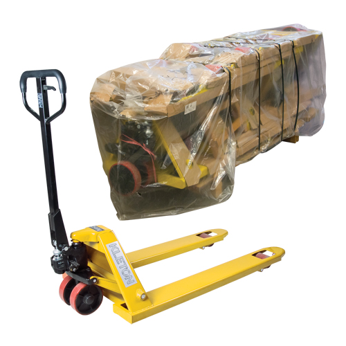 Knocked Down Manual Pallet Trucks, Steel, 48" L x 20.5" W, 5500 lbs. Capacity NTL Industrial