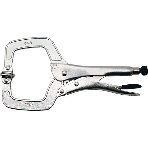 Pince en C &agrave; verrouillage ultra-robuste avec patin pivotant, Capacit&eacute; de 11" (279 mm) NTL Industrial