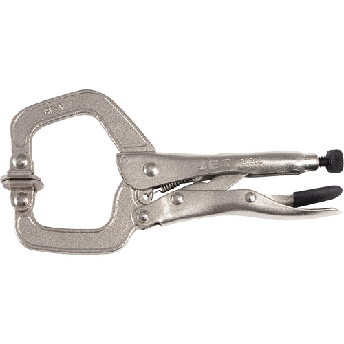 Pince en C &agrave; verrouillage ultra-robuste avec patin pivotant, Capacit&eacute; de 6" (152 mm) NTL Industrial