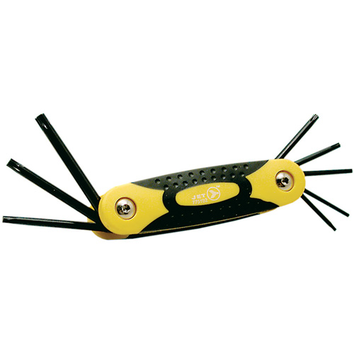 Folding Key Set, 8 Pcs., Torx&reg; NTL Industrial