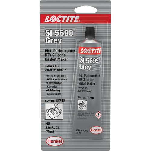 SI 5699 Gasket Sealant, Tube, Grey NTL Industrial