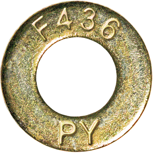 Rondelle structurelle, 7/8", Zinc jaune NTL Industrial